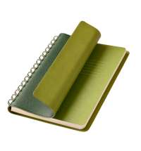 Ежедневник Vista недатированный, зеленый/салатовый