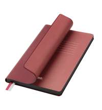 Ежедневник Moon river недатированный, бургунди