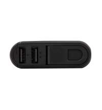 Внешний аккумулятор с встроенной УФ лампой Uno 6000 mAh, черный