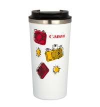 Термокружка вакуумная Palermo, белая глянцевая