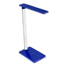 Настольная лампа c беспроводной зарядкой Lumos Ultramarine, синяя