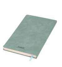 Ежедневник Stella недатированный с магнитом на обложке, бирюзовый
