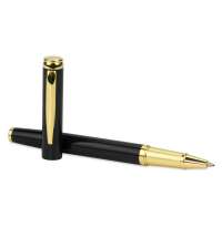 Ручка-роллер Sonata черная/позолота