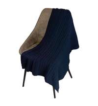 Плед Fado вязаный, синий (без подарочной коробки)