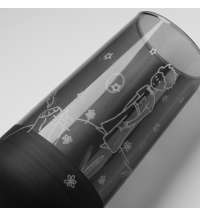 Бокал для шампанского Black Edition, черный