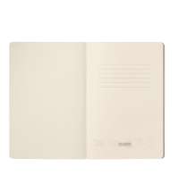 Блокнот Alpha slim, коричневый