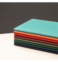 Блокнот Alpha slim, коричневый