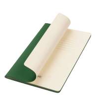 Блокнот Alpha slim, зеленый