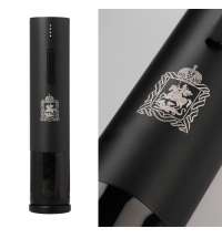 Набор для вина с электрическим штопором Sacramento, черный