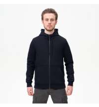 Толстовка на молнии с капюшоном MATEO, темно-синяя, размер XXXL