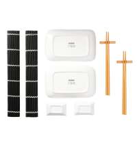 Набор для сервировки суши Tokyo, черный