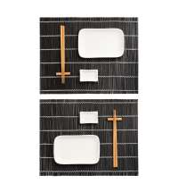 Набор для сервировки суши Tokyo, черный