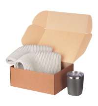 Подарочный набор Forges, серый (шарф, термокружка)