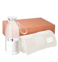 Подарочный набор Frutta, Cella, белый (плед, блендер)