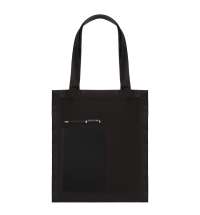 Подарочный набор Lite, черный (шоппер, ежедневник, ручка)