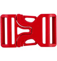 Застежка-пряжка Fibbia, красная