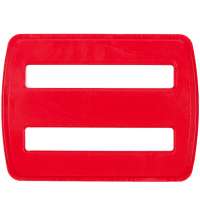 Пряжка — регулятор ремня Fermo, красная