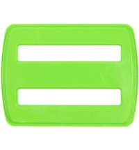 Пряжка &mdash; регулятор ремня Fermo, зеленый неон