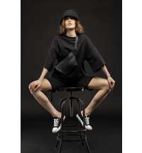 Поясная сумка W1, черная