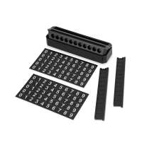 Табличка «Tempark» с номером телефона для временной парковки