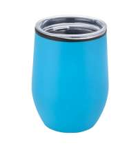 Термокружка Top, голубой полуматовый