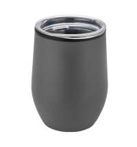 Термокружка Top, серый полуматовый