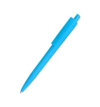 Ручка пластиковая Agata софт-тач, голубая