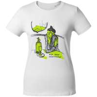 Футболка женская &laquo;Любительница&raquo;, белая