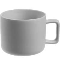 Чашка Jumbo, ver.2, матовая, светло-серая