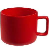 Чашка Jumbo, ver.2, матовая, красная