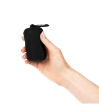 Охлаждающее полотенце Narvik в силиконовом чехле, черное