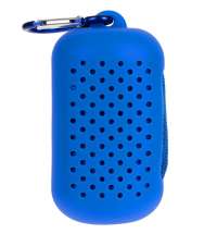 Охлаждающее полотенце Narvik в силиконовом чехле, синее