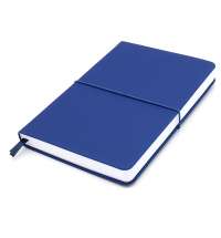 Блокнот A5 Veles в твёрдом переплёте, тёмно-синий