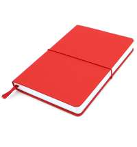 Блокнот A5 Veles в твёрдом переплёте, красный