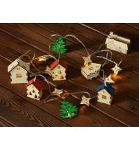 Елочная гирлянда с лампочками «Новогодняя»