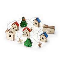 Елочная гирлянда с лампочками «Новогодняя»