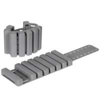 Силиконовые утяжелители Hard Work, серые