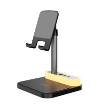 Беспроводное мультизарядное устройство Stave 15W, черный