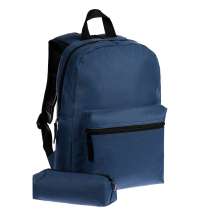 Детский рюкзак Base Kids с пеналом, темно-синий