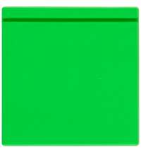 Лейбл из ПВХ Kare, зеленый неон