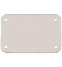 Лейбл из ПВХ Kreta, S, белый