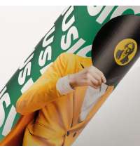 Бутылка для воды Flip, темно-зеленая