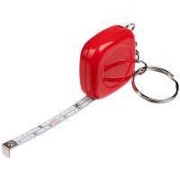 Брелок c рулеткой Metric, красный