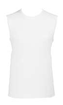 Футболка мужская без рукавов JAZZY 170, белая