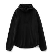 Анорак флисовый унисекс Fliska, черный