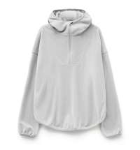 Анорак флисовый унисекс Fliska, светло-серый