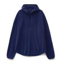 Анорак флисовый унисекс Fliska, темно-синий