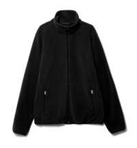 Куртка флисовая унисекс Nesse, черная