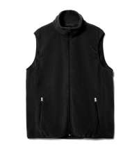 Жилет флисовый унисекс Nesse, черный