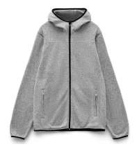 Куртка с капюшоном унисекс Gotland, серая